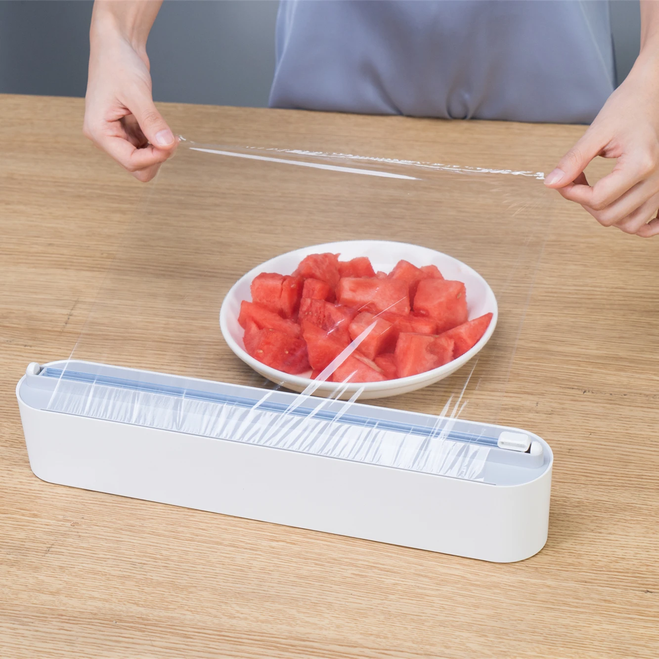Professional PlasticWrap Cutter  Food Freshness Wraptastic Dispenser  Foil Dispenser Cling Film Cutter  Plastic Wrap Dispenser