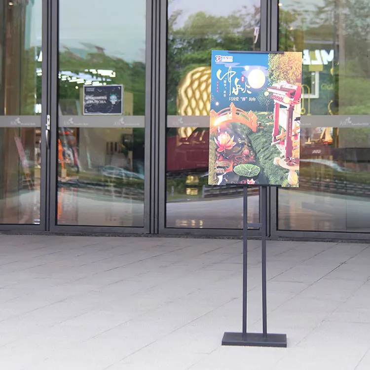 Metal Frame KT Board Exhibition Rack - Adjustable Poster Display