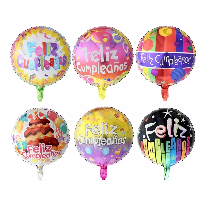 Tf 2022 18 Inch Feliz Cumpleanos Ballon Venta De Globos Chinos Para ...