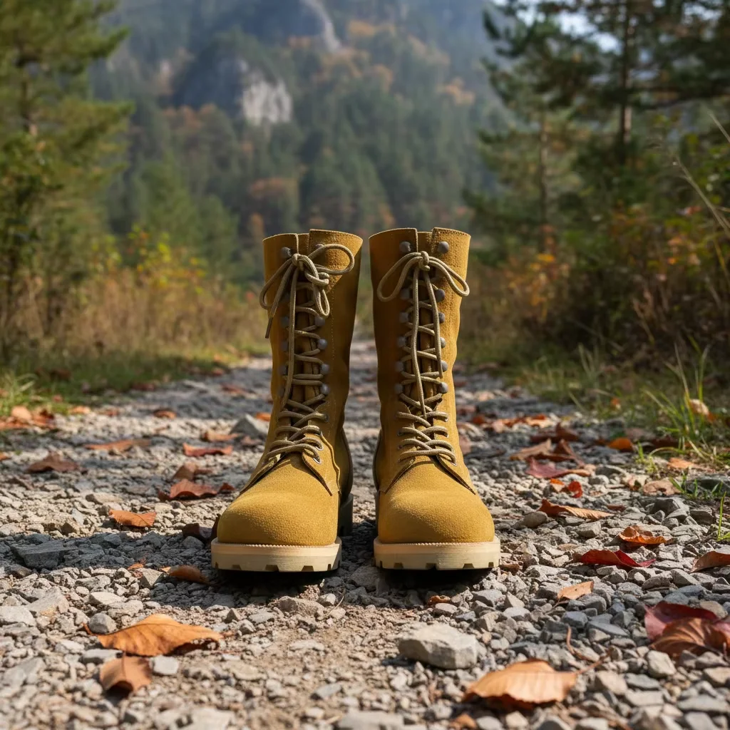 ZYF, блатови путеви Анти-Рип Природни Суаде Ледер ТАН Ботс 2026