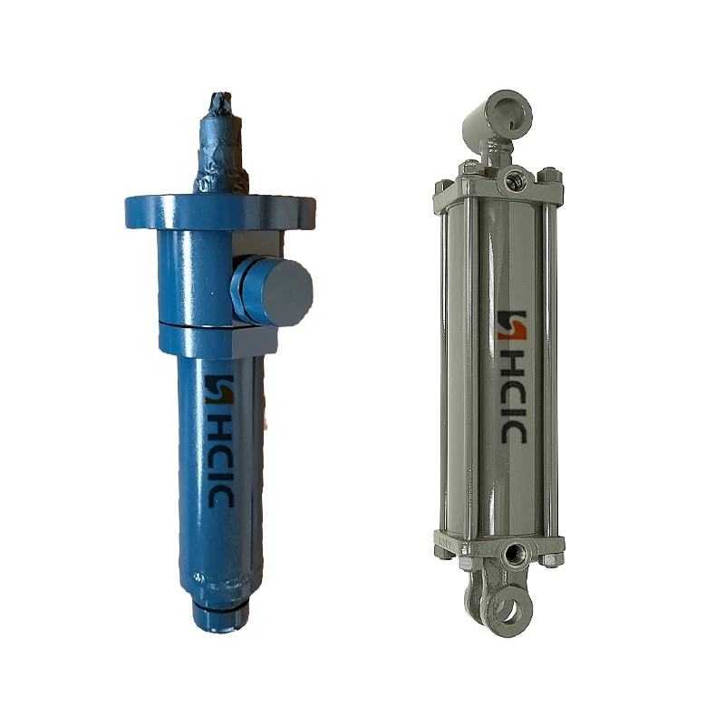 Single Acting Hydraulic Piston Cylinder for Dump Truck Jack 20 Ton Flatbed Tow Truck Hatch Covers with Engine/Motor Components