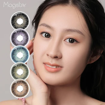 Magister contact lens Pattaya lens lentes de contacto de colores 6 months colored contact lenses
