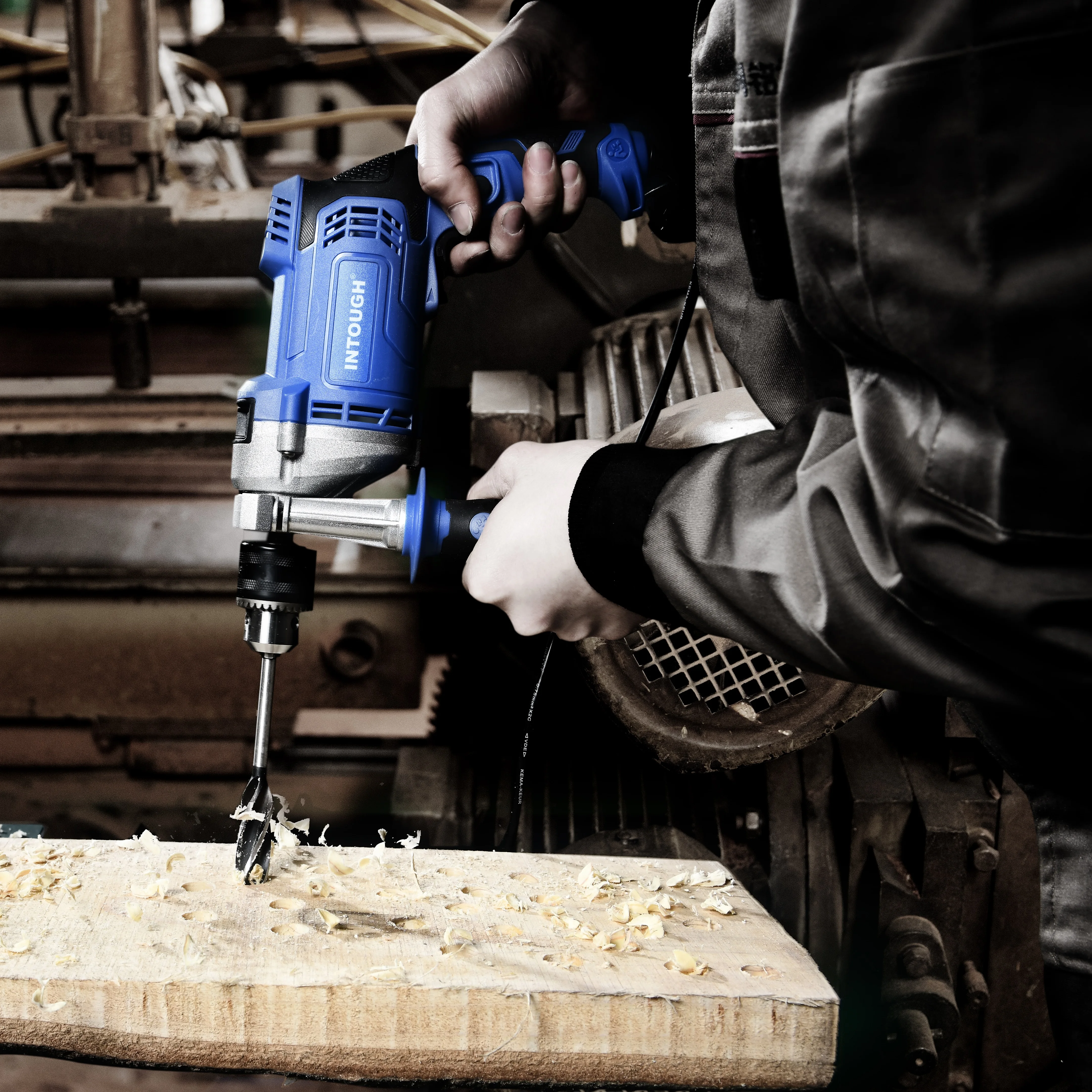 INTOUGH HIGH QUALITY Professional Cordless Tools Sets with Drill Electric Cordless Impact Drills