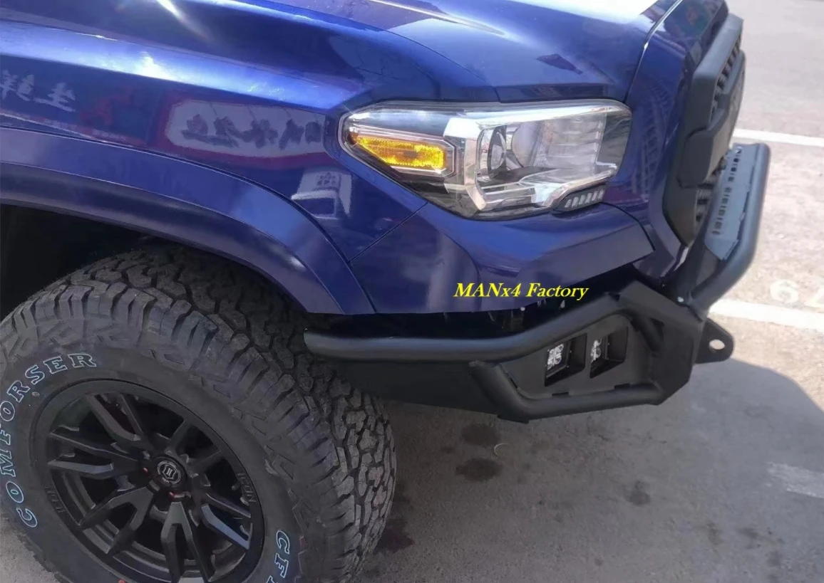 Slap-Up 4wd Front Bumper Bull Bar Nudge Bar for Tacoma 15+