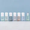 Boule en acier transparente + capuchon en plastique blanc
