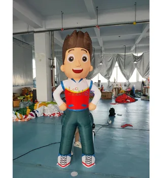 Popular inflatable cartoon inflatable paw dog patrol character cartoon inflatable ryder for event decoration