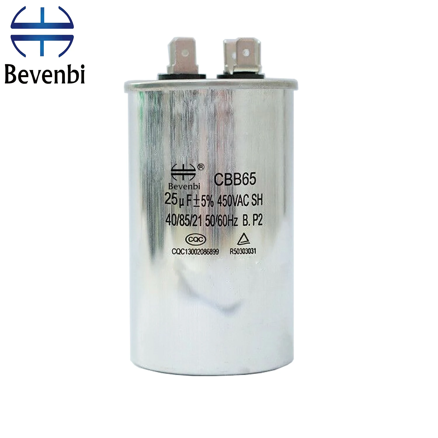 Bevenbi  Ac Compressor Cbb5 CBB65 Capacitor 20uf 450vac Motor Run  Capacitor Hvac Capacitors