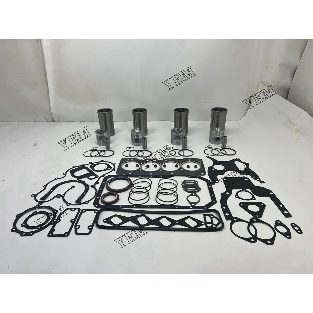 B490B Cylinder Liner Kit With Gasket Set for Xinchai Rebuild Kit 3
