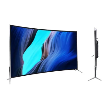65 Inch Smart Curved 4K Ultra HD LCD Explosion Proof TV