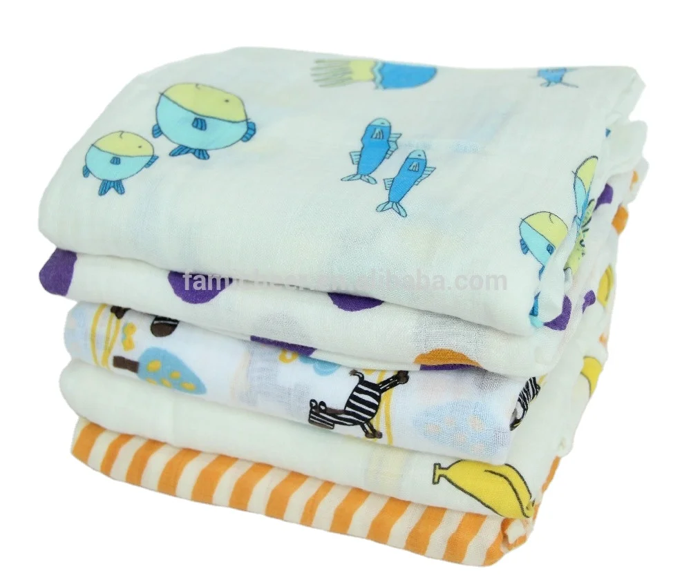 organic cotton muslin blanket