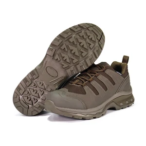 2026 Factory OBM ODM Custom Wholesale Khaki Tactical Combat Boots Shoes Leather Waterproof for Men and Women