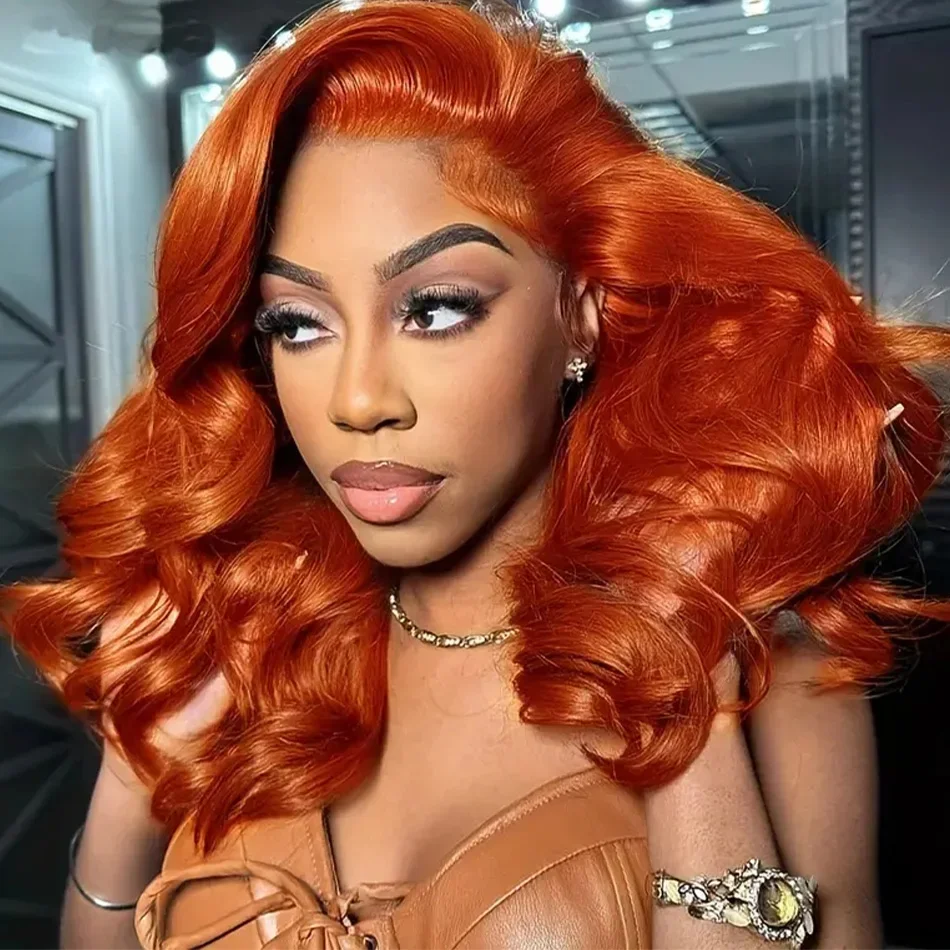Peruka z brazylijskiej Remy 100% ludzkich włosów Boby Wave Short Bob 13x4 Frontal Lace Wig dla kobiet Pre Plucked_voghion.com