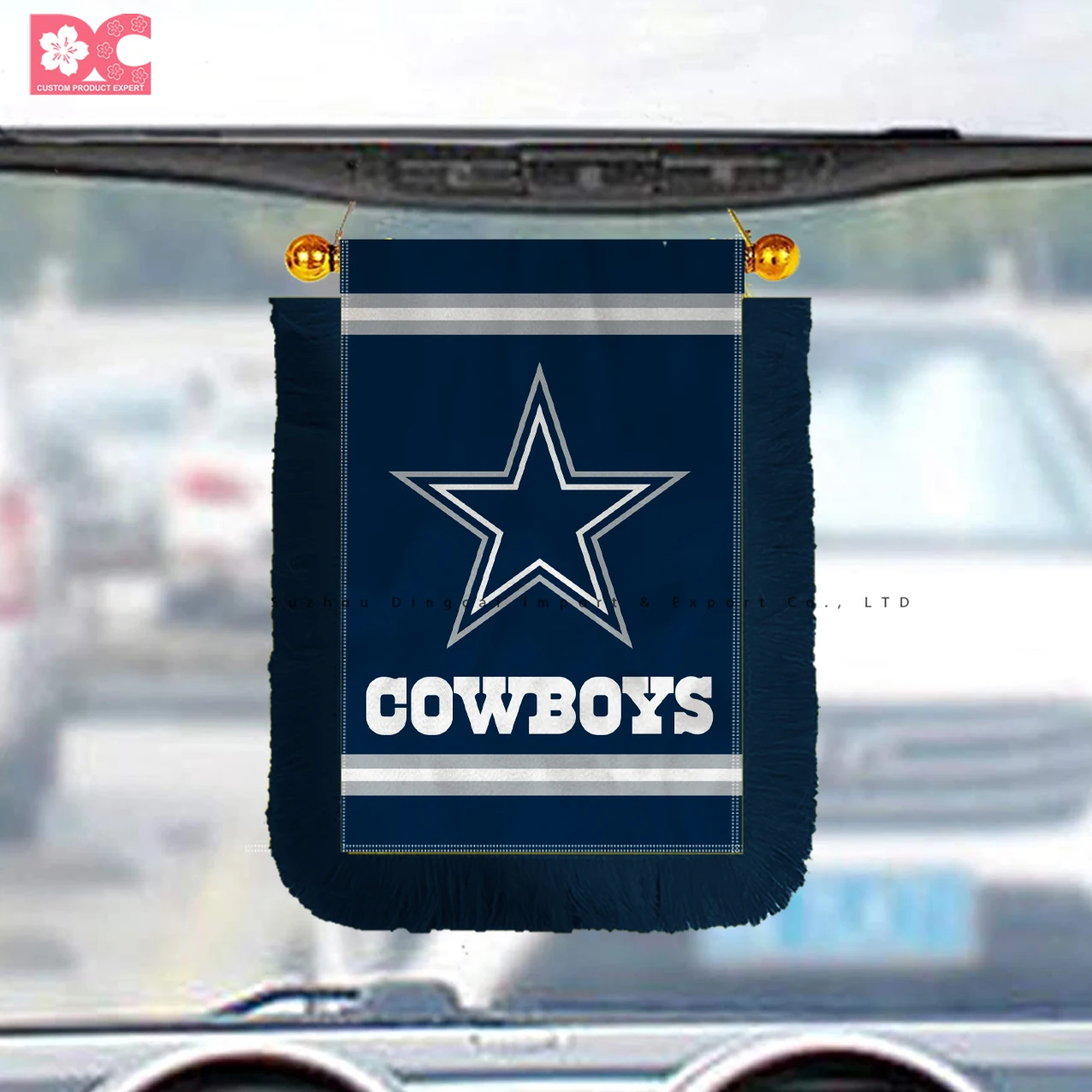 dallas cowboys windshield decal