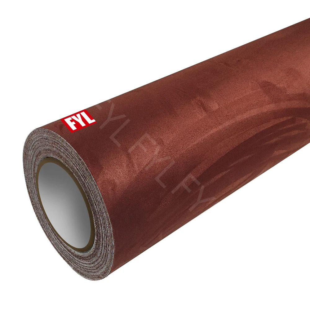 Suede stof wrap microvezel stof zelfklevende suède look voor Suede stof wrap microvezel stof zelfklevende suède look voor