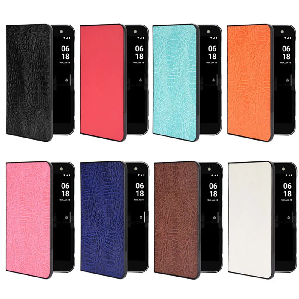 Pu Leather Luxury Business Mobile Phone Case Foldable Crocodile Pattern Full Hard Cover For Microsoft Surface Duo 1 2 supplier