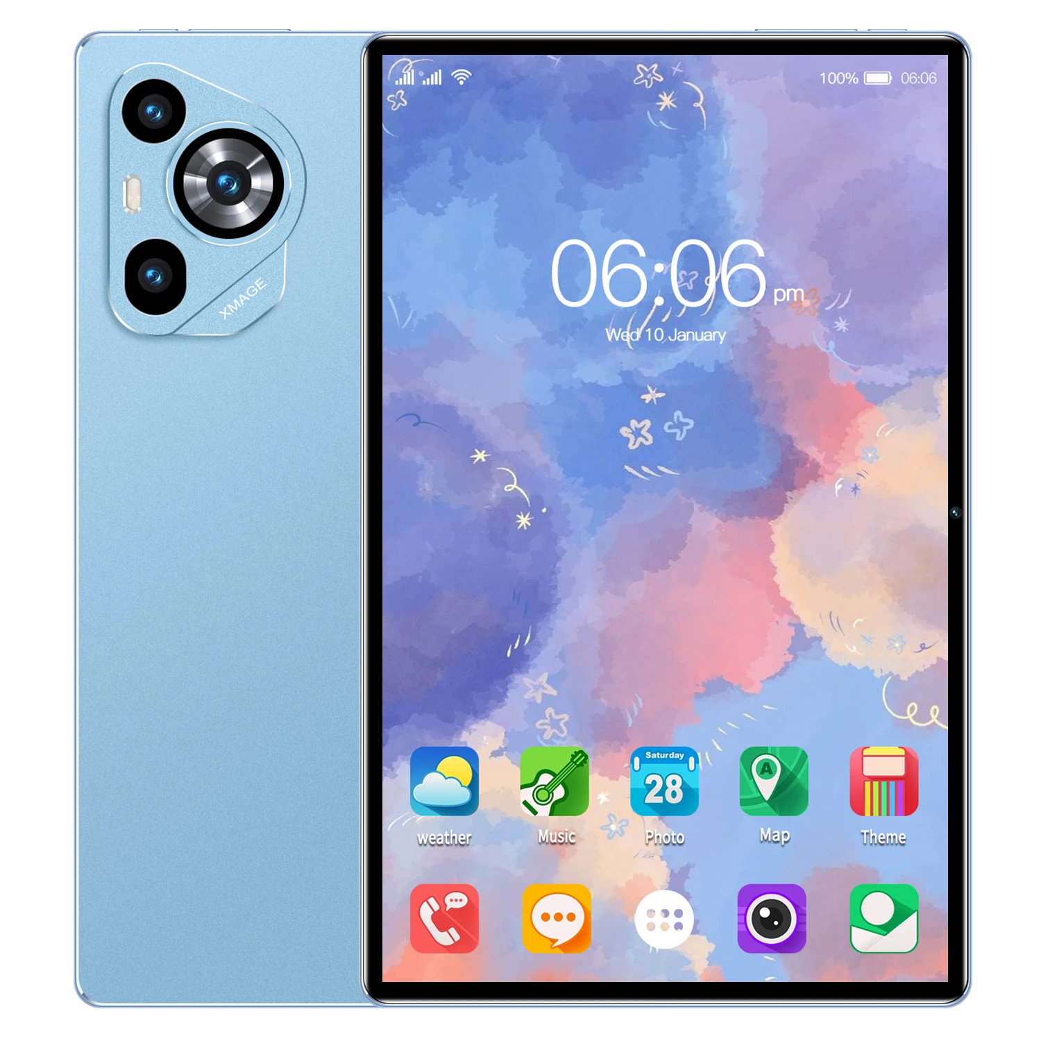 M70 Plus 10.1インチ Androidタブレット 12GB+256GB Gisentec M70 Plus - 10.1 Inch Tablet with 16GB RAM & 256GB Storage