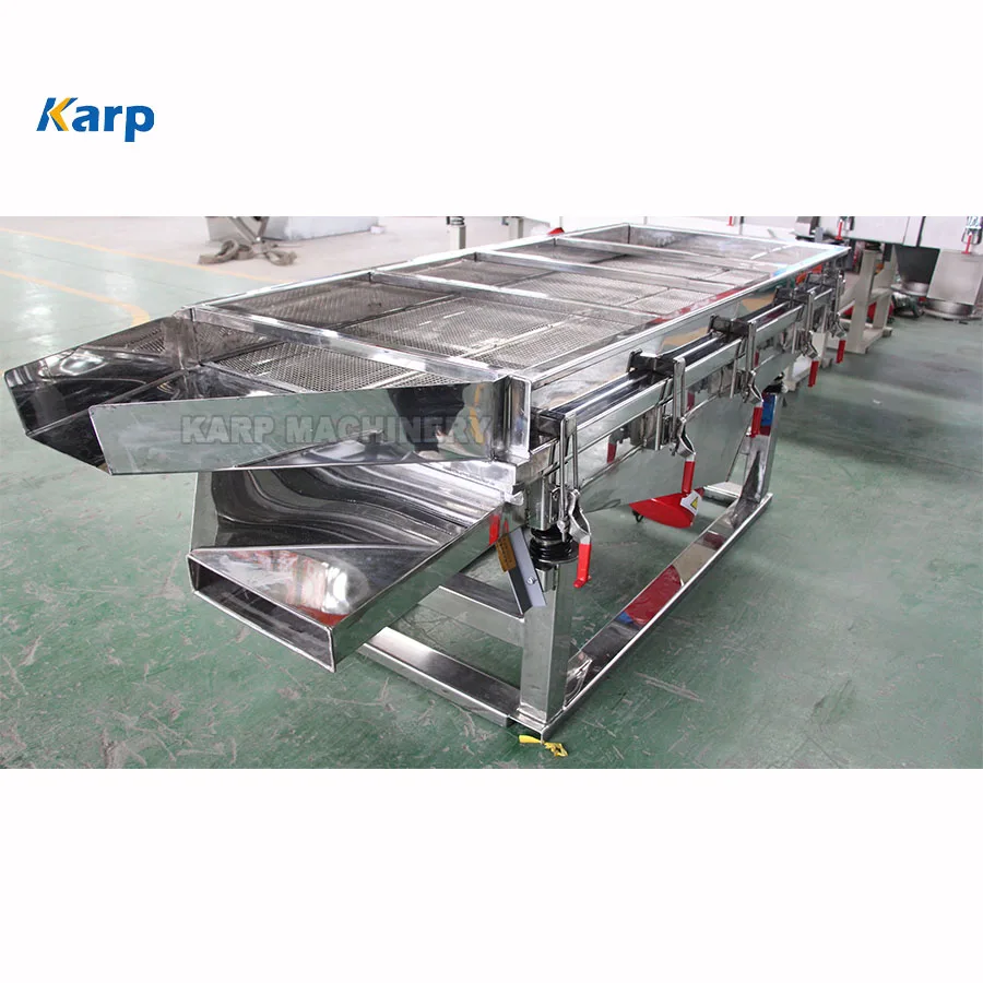 1 Layer Vibro Sifter Linear Vibratory Screen Sieving Machine for Filtering Hibiscus