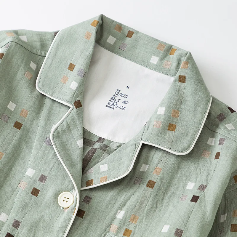 Muslin Cotton Material Wholesale Pajamas Good Quality With Long Sleeve Buy Wholesale Pajamas