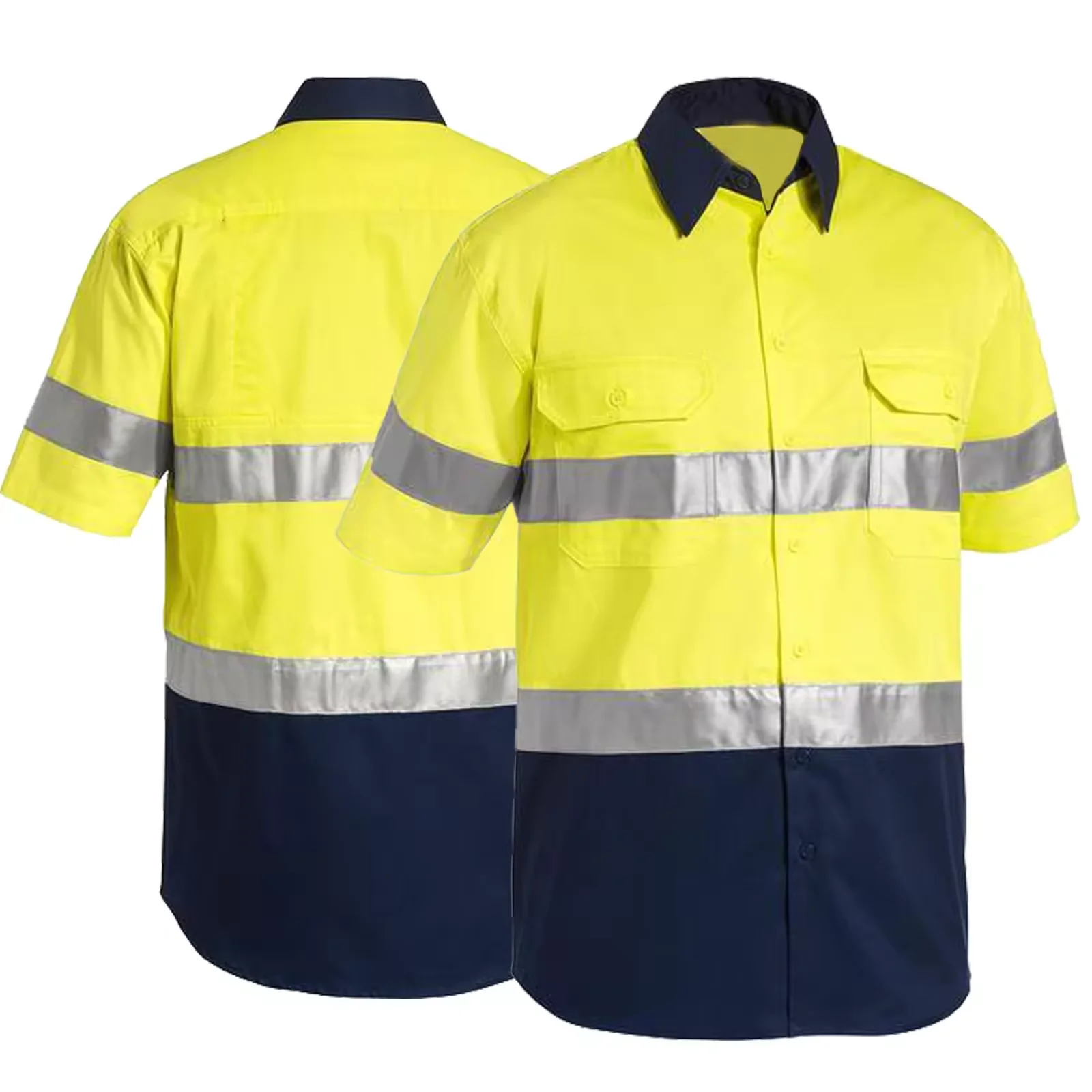 high quality fashion custom rescue sanitation worker outfit uniforms workwear with reflective stripe