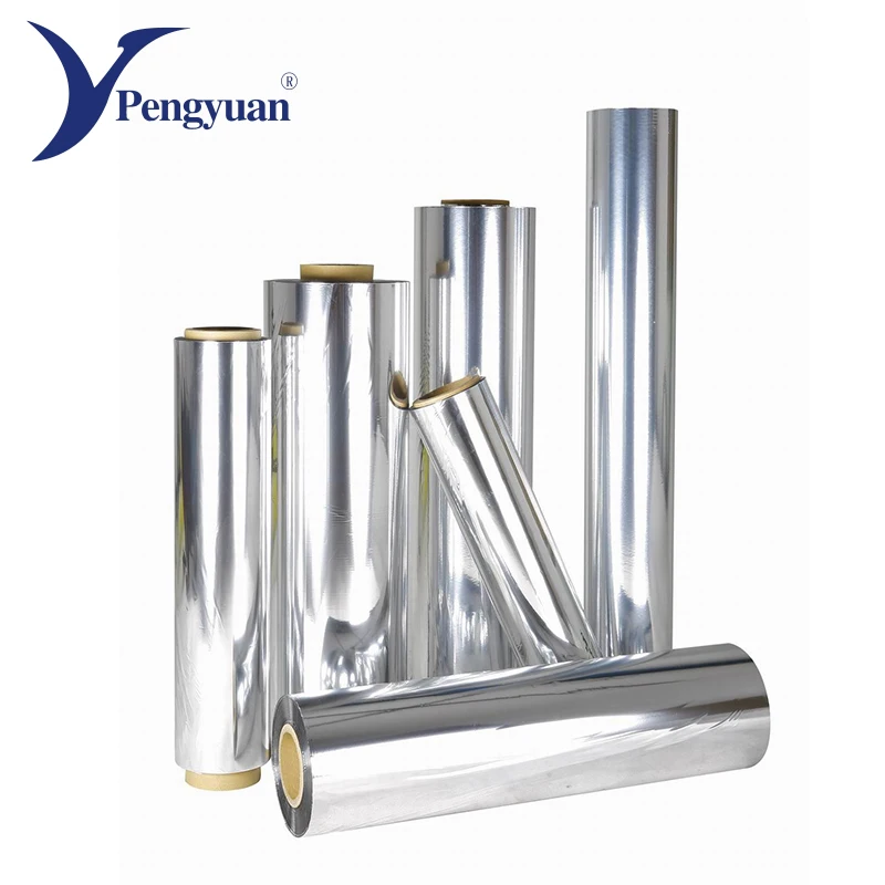 Silver Reflective Thermal Metalized Reflect Susceptor Pet Film 3um