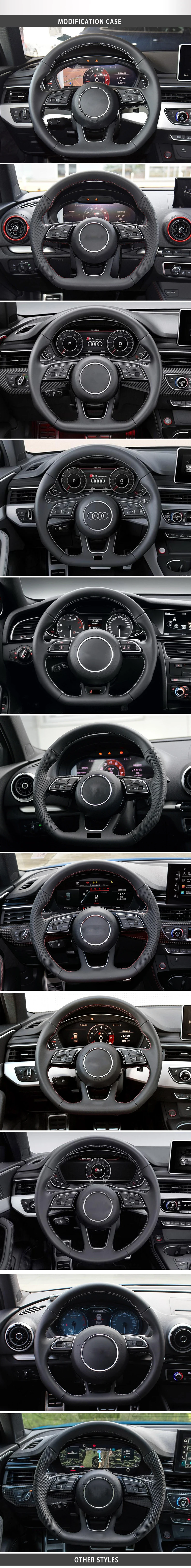 AUD I old model to new model steering wheel B9 car steering wheel A3 A4 A5 a6L a7 a8 rs3 rs4 rs5 rs6 rs7 q3 q5 q7