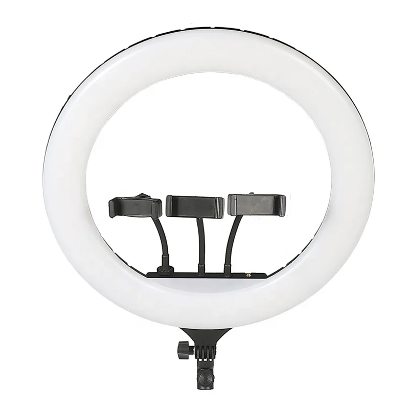 16 Inch Live Streaming LED Fill Ring Light Live Broadcast Circle Lamp Video Studio Smartphone Selfie Film Vlog Beauty Video Blog