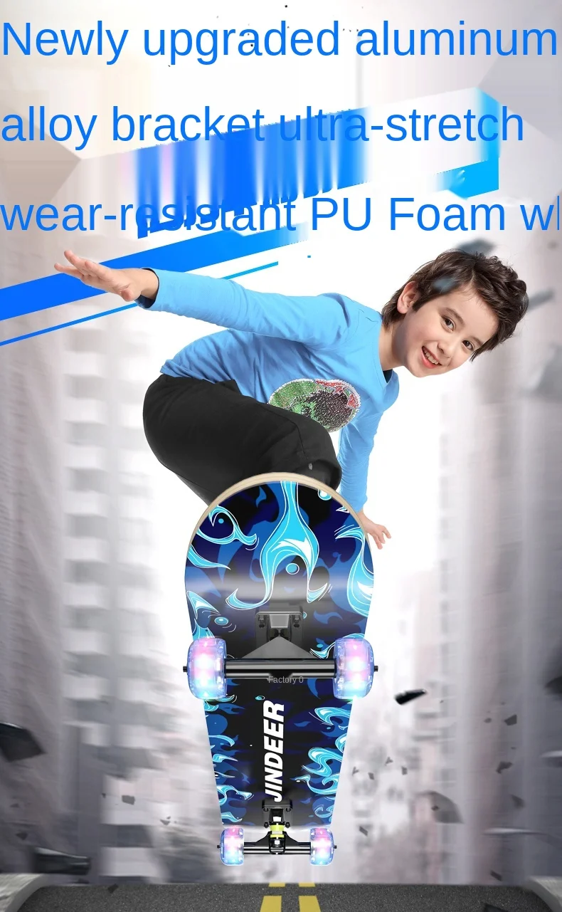 31 Pro Complete Skateboard 9 Layer Maple Wood Skateboard Deck For