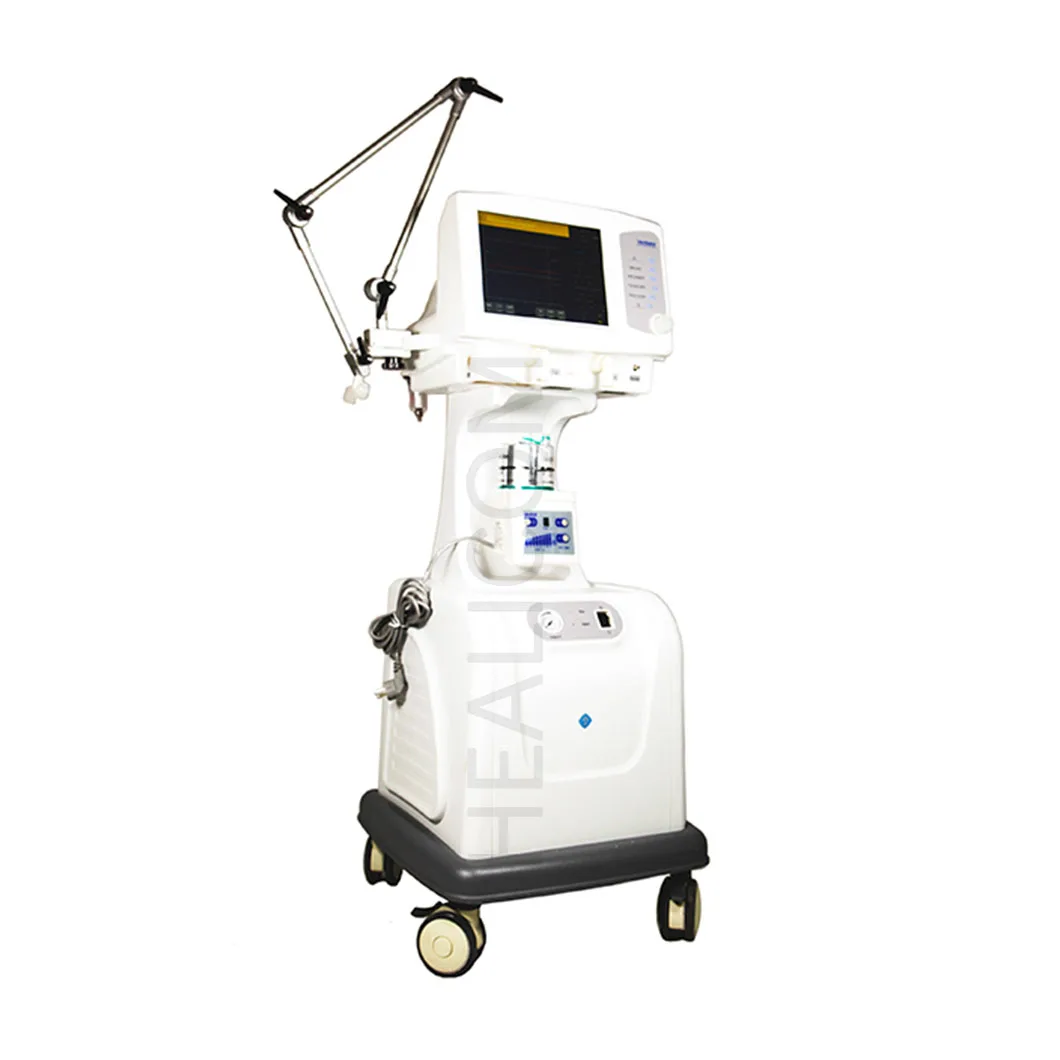 Highest Cost-effective Hospital Medical Surgical Icu Ventilator Pediatric Adult Emergency Ventilator manufacture