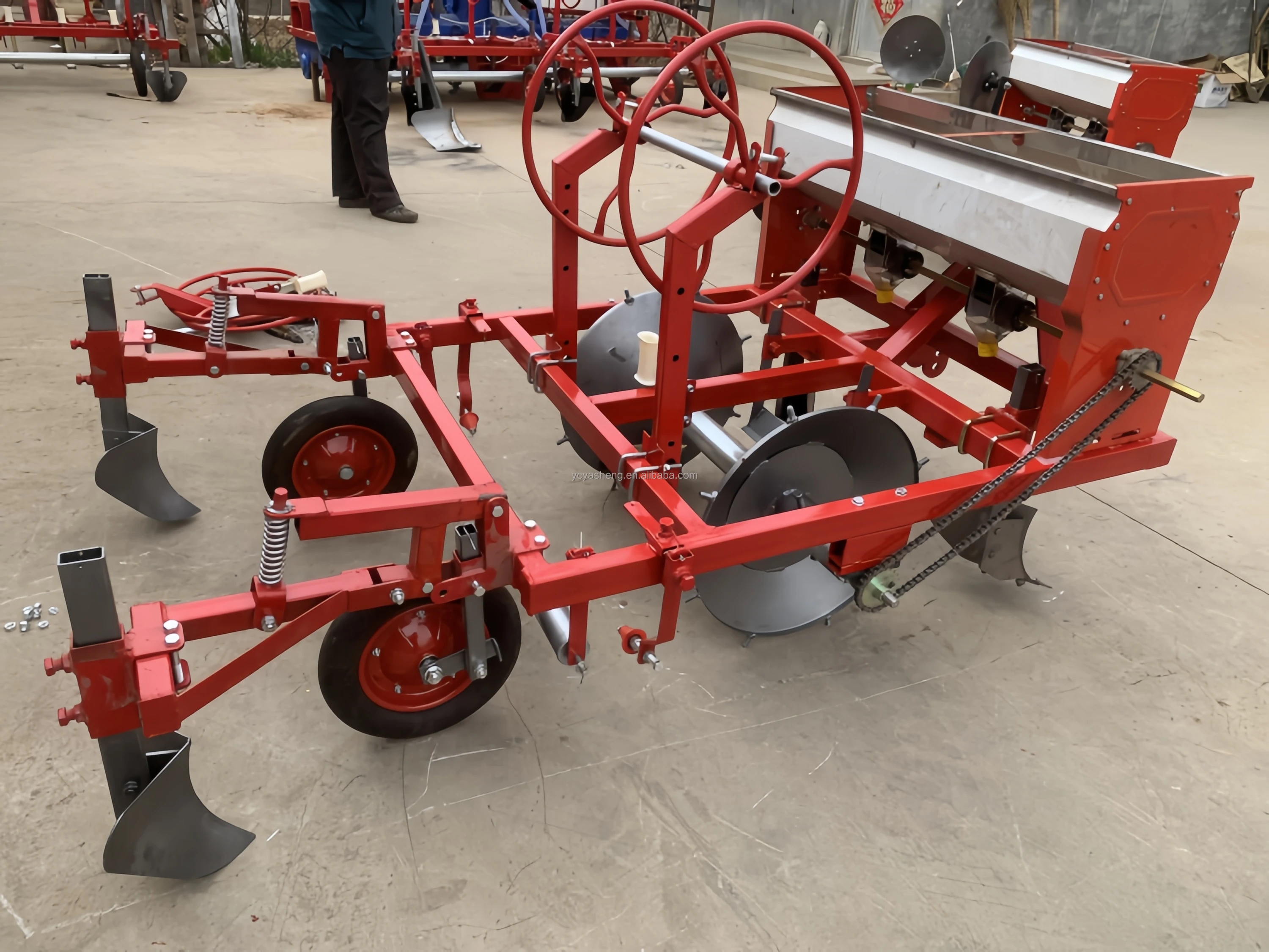 Farm Ridging Machines Farm Ridg Maker Tractor 3 Point Vegetable Bed Maker Ridging Machine on ...