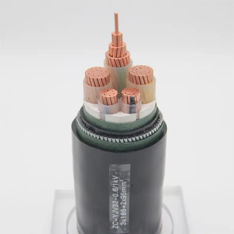 Low voltage  NYY YJV  YJV22   0.6/1kv copper conductor xlpe Insulated  STA  armored power  cable for construction