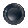 Plato de papel de 9 pulgadas * 10 piezas * Negro