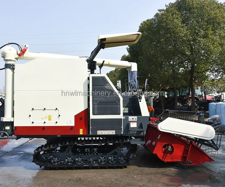 Rice Wheat Soybean Paddy Harvester Cutting Combine Machine Price