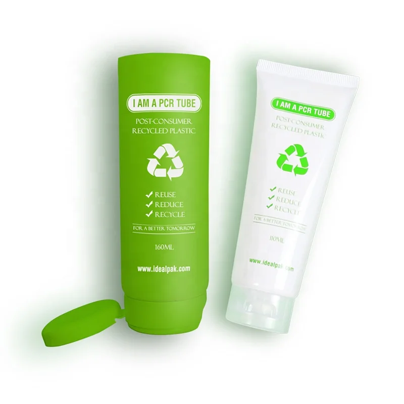 Custom Empty Eco Friendly Recycled Pcr Hand Cream Tubes 150ml 200ml Shampoo And Conditioner
