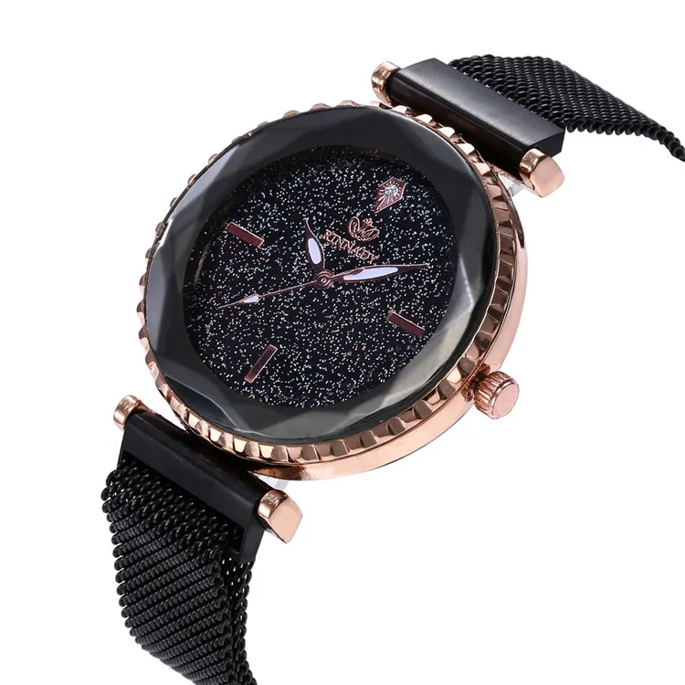 Hot Products Luxury Starry Sky Watch Magnetic Buckle Wristwatch Montre Femme Women Watches