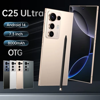C25 Ultra Pro Unlocked Smartphone - 7.3