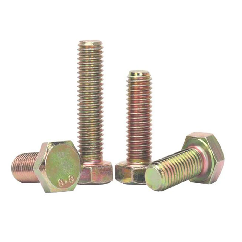 M8 Carbon Steel Grade 4.8 8.8 10.9 12.9 Black Oxide Cadmium Nickel