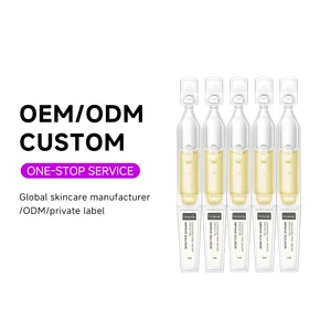 OEM Best Face Skin Care Collagen Condensed Time Orchid Essence Oil Facial Serum Salicylic Acid Vitamin C E Moisturizing Ampoule