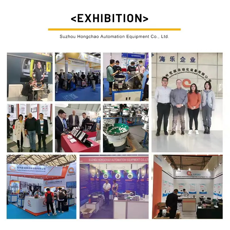 Round Assembly Automatic Feeding Machine Auto Spare Parts Multi Track Vibration Bowl Feeder