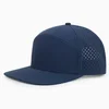 Navy flat brim