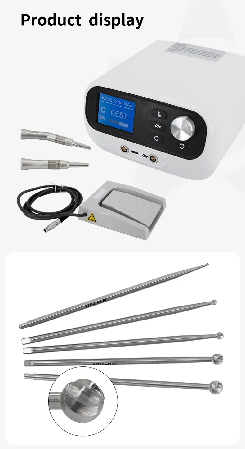Spinal Neurosurgery High Speed Drill Set 2