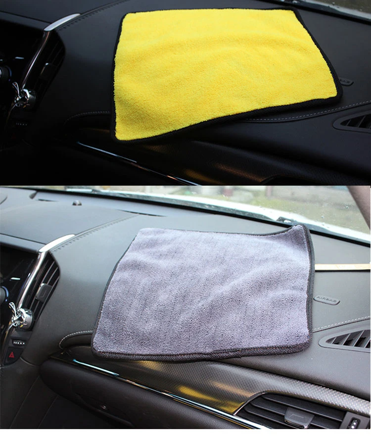 Micro Fiber Washing Towels For Car Microfiber Plush Car Drying Towel