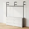 shelf storage coat rack