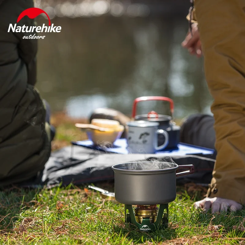 Naturehike Outdoor camp stoves accessories Portable Mini Spirit Burner Alcohol Stove Picnic solid fuel camping stove