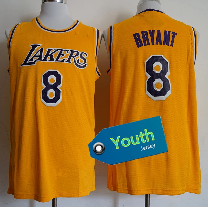 Wholesale Kids Basketball Jerseys Los Angeles Bryant 24 James 23