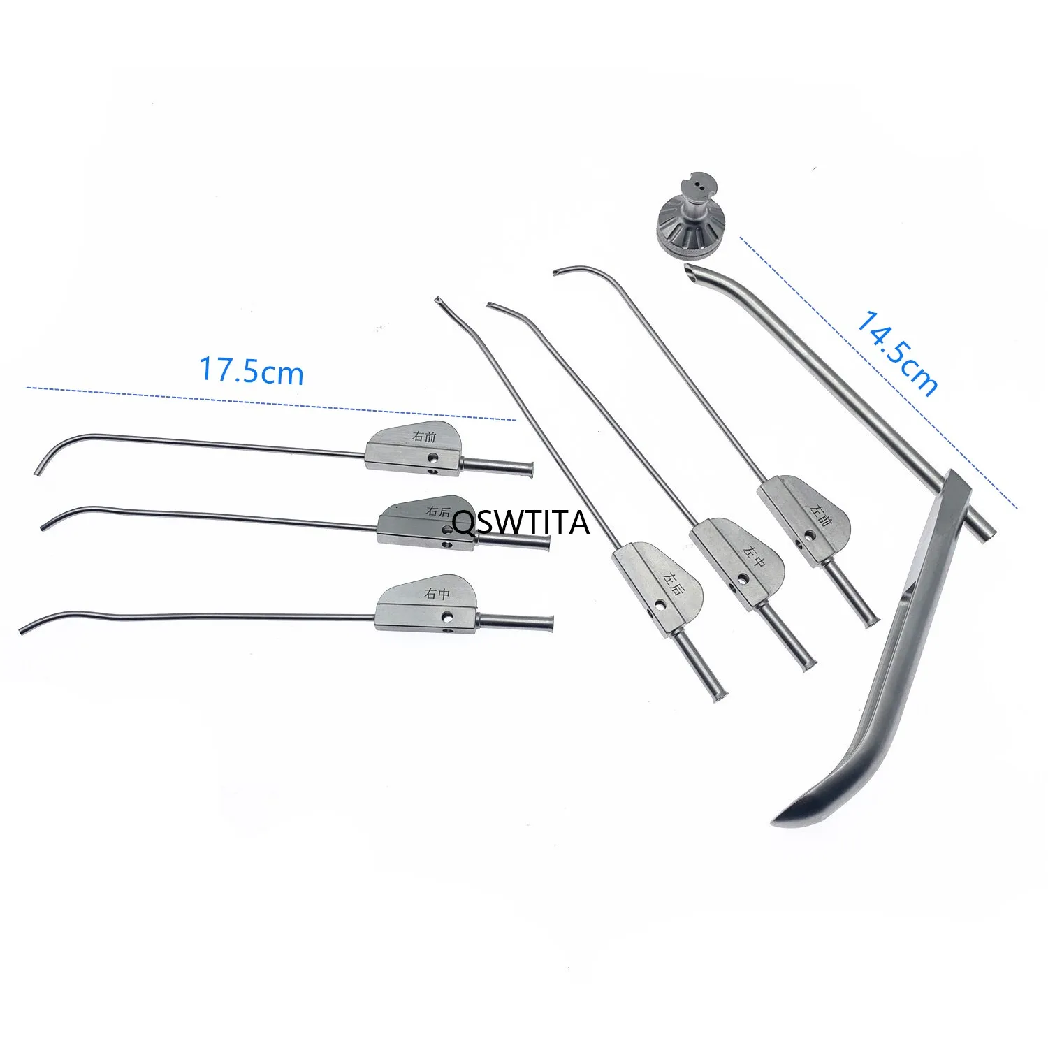 Orthopedic Meniscus Suture Instrument Set Knee Surgery Arthroscopy Line ...