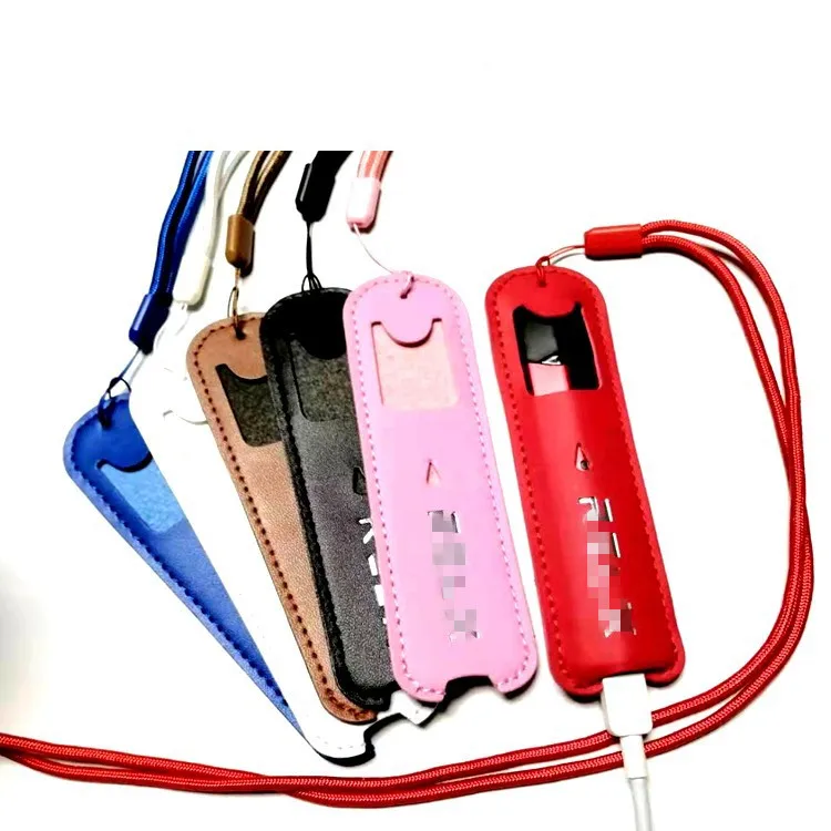 Китайская фабрика, оптовая продажа, аксессуары для электронных сигарет, защитный чехол для ручки из искусственной кожи, шнурок для комплекта системы relx pod