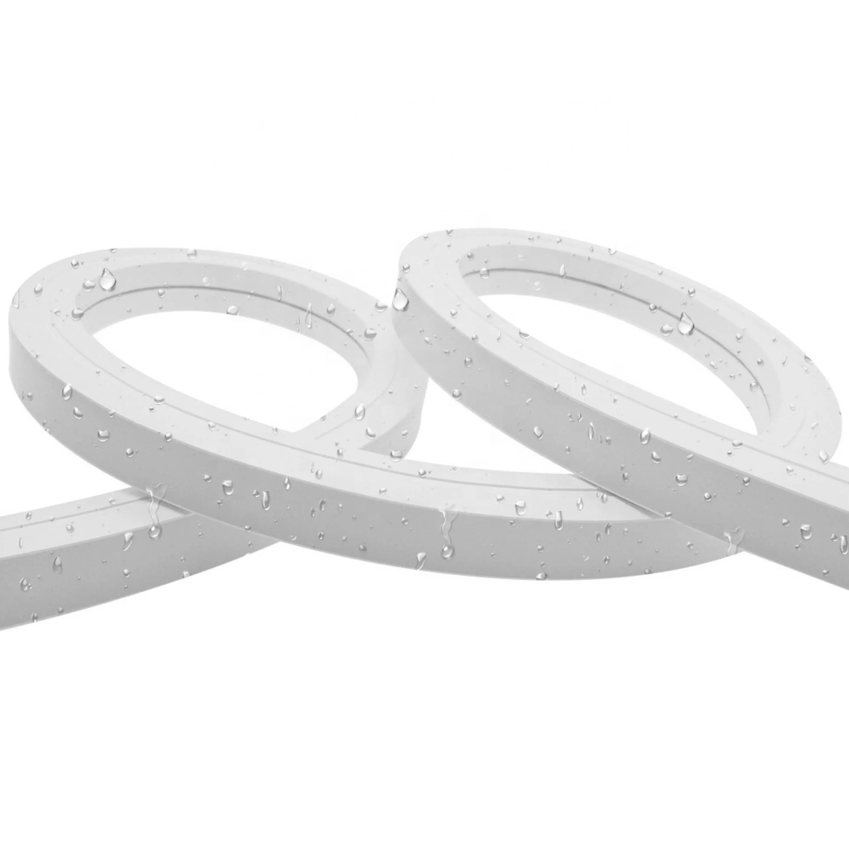 LED Şeridi Su Karşı Olan Özelleştirilebilir Anti-yaşlanma Silicone Boru Saydam Esneklik ve Kalıplaştırma İşlem Hizmetleri