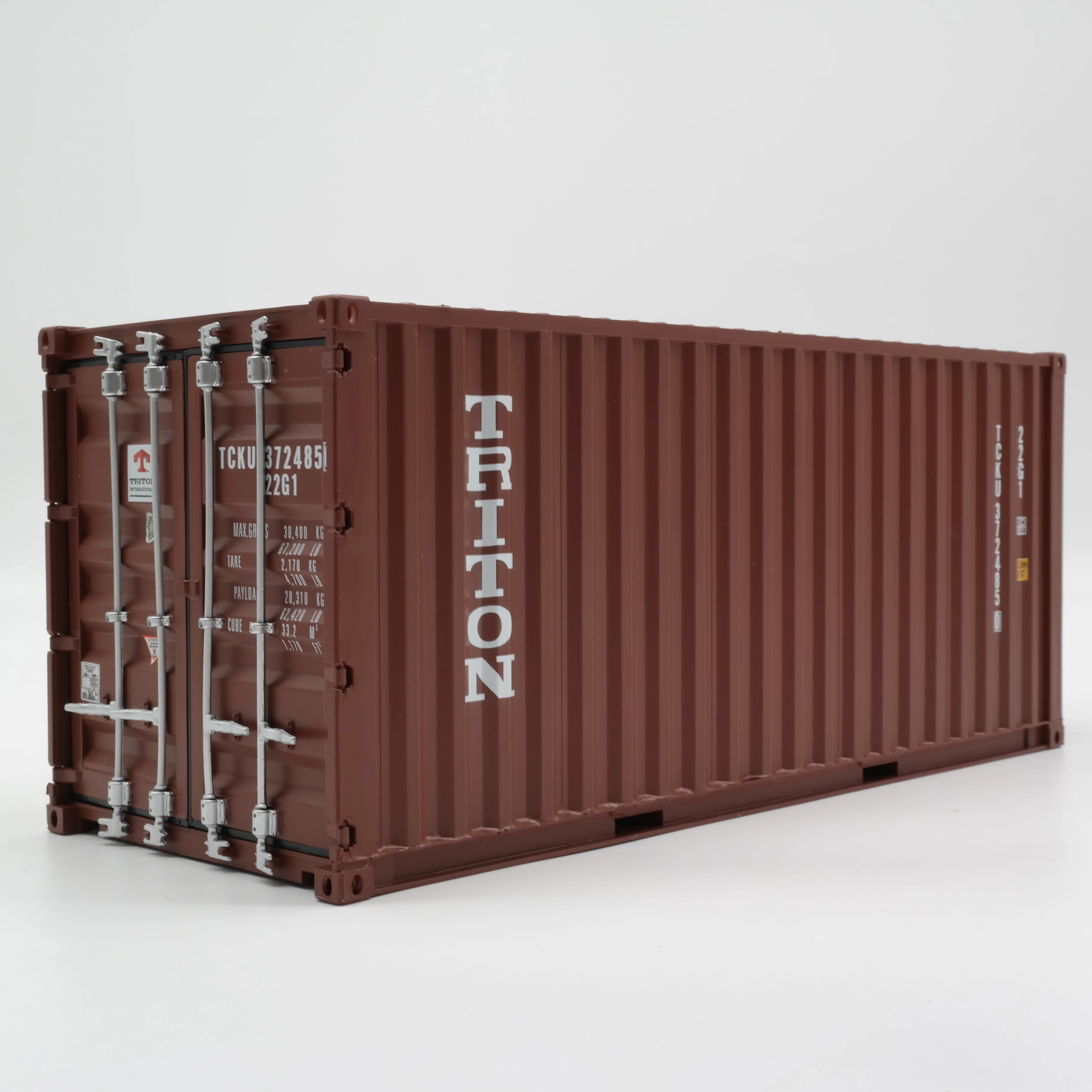 【A】O.A.S Container Model Factory 20GP Plastic Crafts Shipping Freight Forwarder Gift TRITON Miniature Container Model