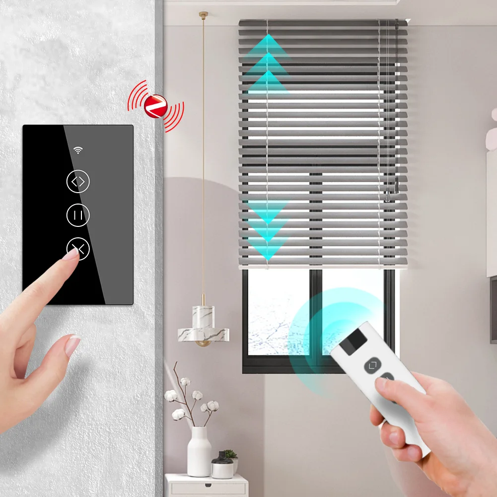Smart Curtain Switches Zigbee RF433 - Control Your Blinds