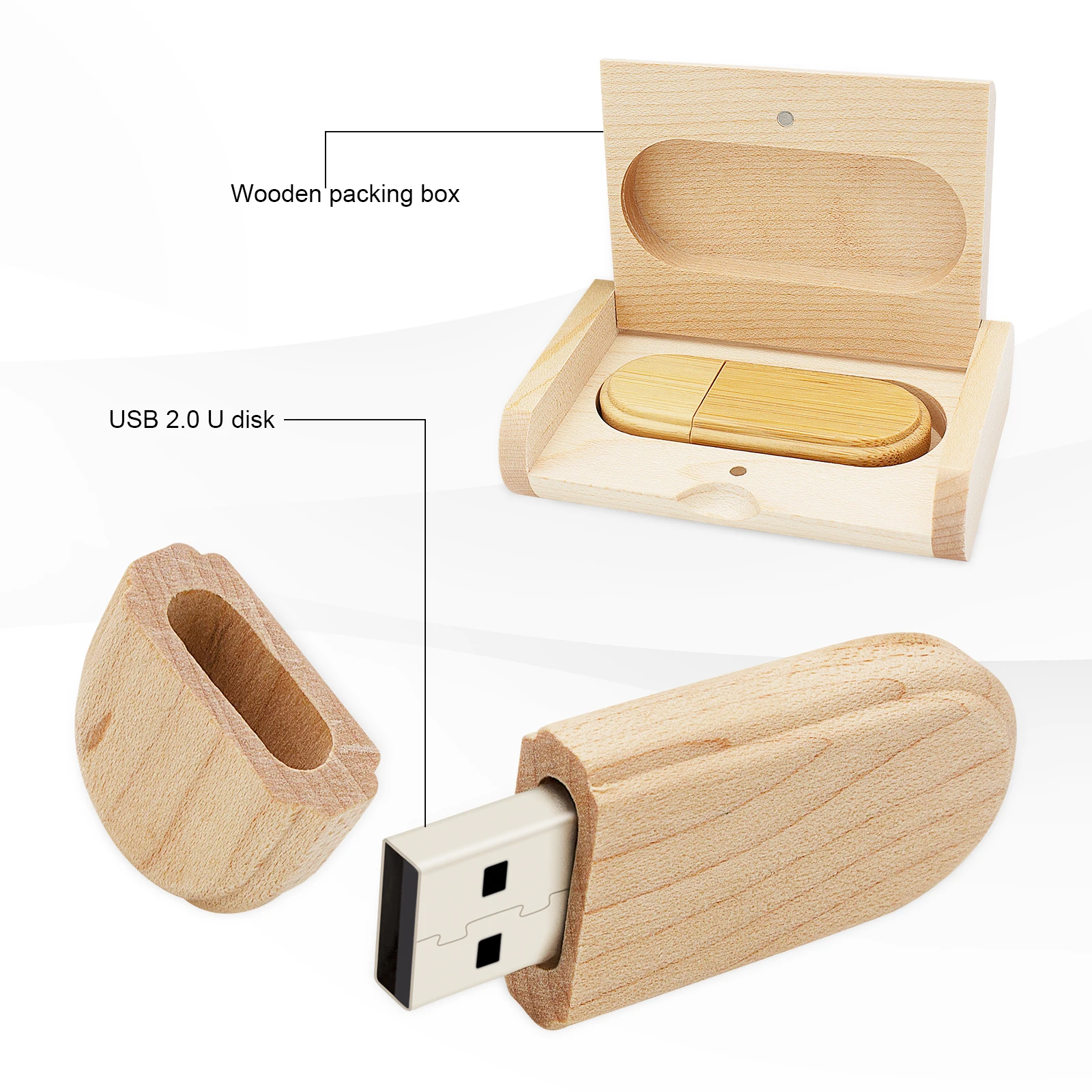 Wedding Gifts Wooden Usb Flash Drive Bulk Usb Stick 1GB 2gb 4gb 8gb ...